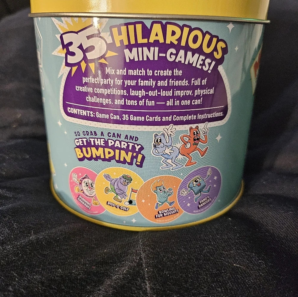 Game Night In A Can By Goliath 35 Mini Games For A‎ Great Party,  New But Opened